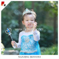 little princess girl blue fairy dress